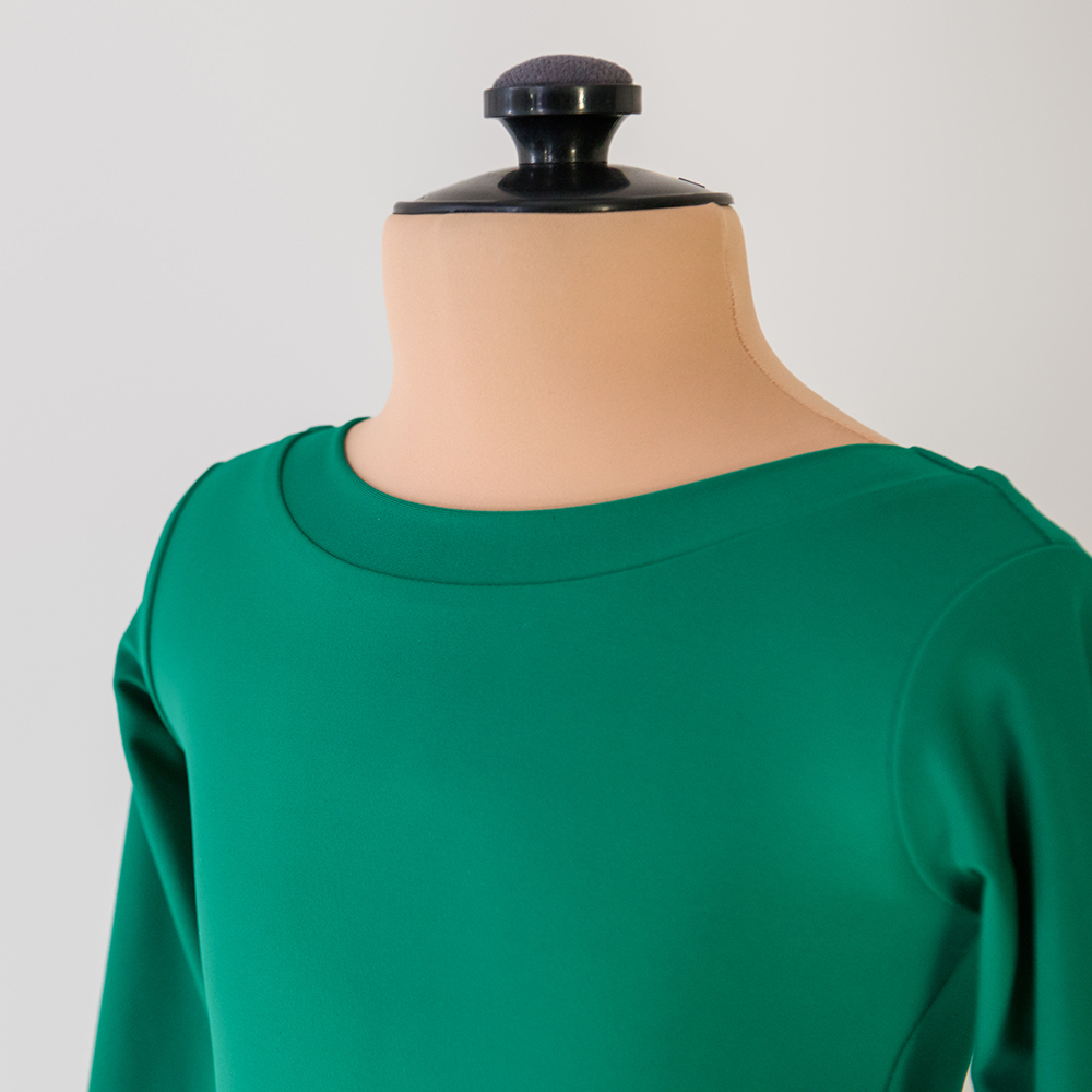 зеленое платье для танцев