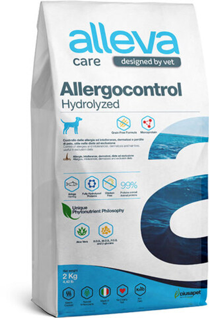 Alleva Care сухой диетический корм "Аллергоконтроль" для собак всех возрастов