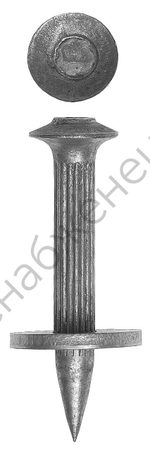 ЗУБР ДГМ 30 x 4.5 мм, дюбель-гвоздь монтажный, цинк, 10 шт (3063-45-30)