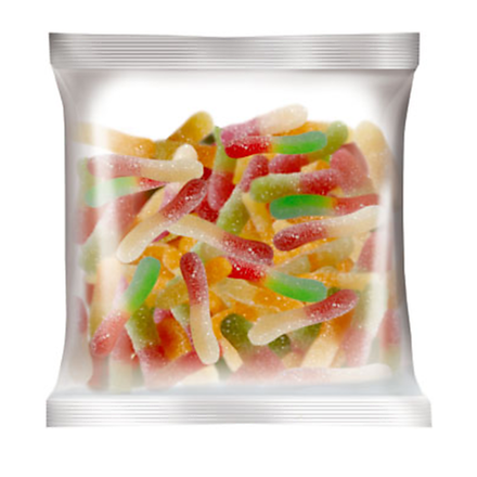 Мармелад КрутФрут Змейка в кислой посыпке Яшкино вес (5044)