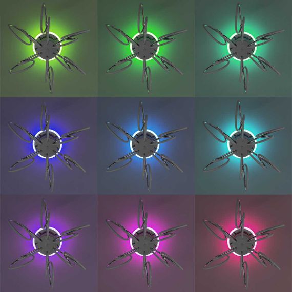 Потолочная светодиодная люстра Citilux Salma Smart CL224A161