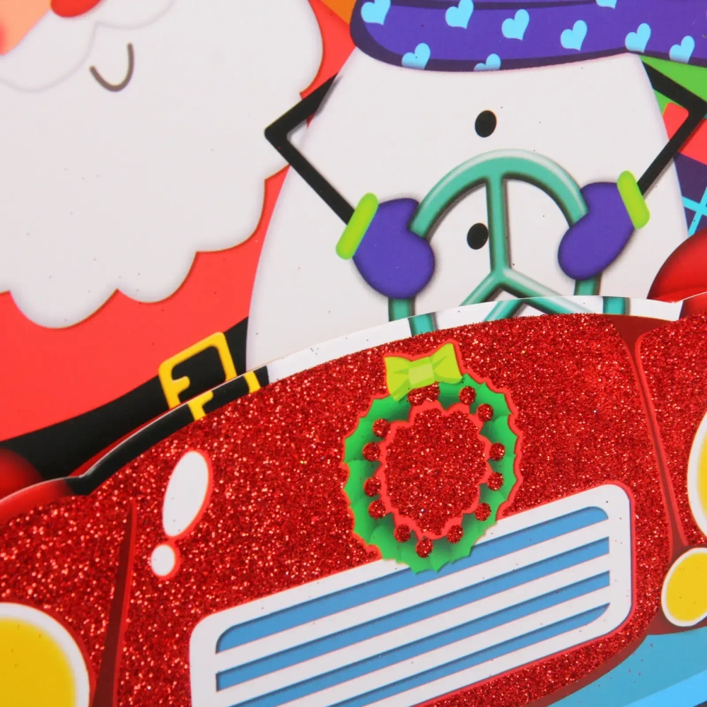 Пакет подарочный «Зимнее путешествие» 31*42*12 см, микс