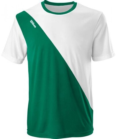Мужская теннисная футболка Wilson Team II Crew M - team green