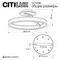 Потолочная светодиодная люстра Citilux Дуэт CL719760