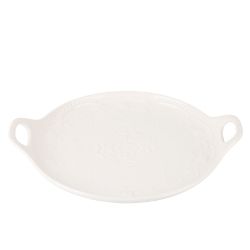 Блюдо " " 25х30х2,5см (min5) (фарфор) (транспортная упаковка)