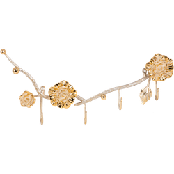 Вешалка настенная Роза Прованса Хедж Айвори