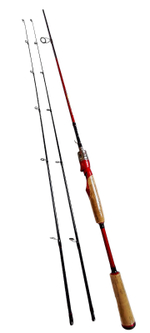 Спиннинг штекерный Flame Jin Tai тест 1-5/3-12 гр длина 180 см 2 хлыста