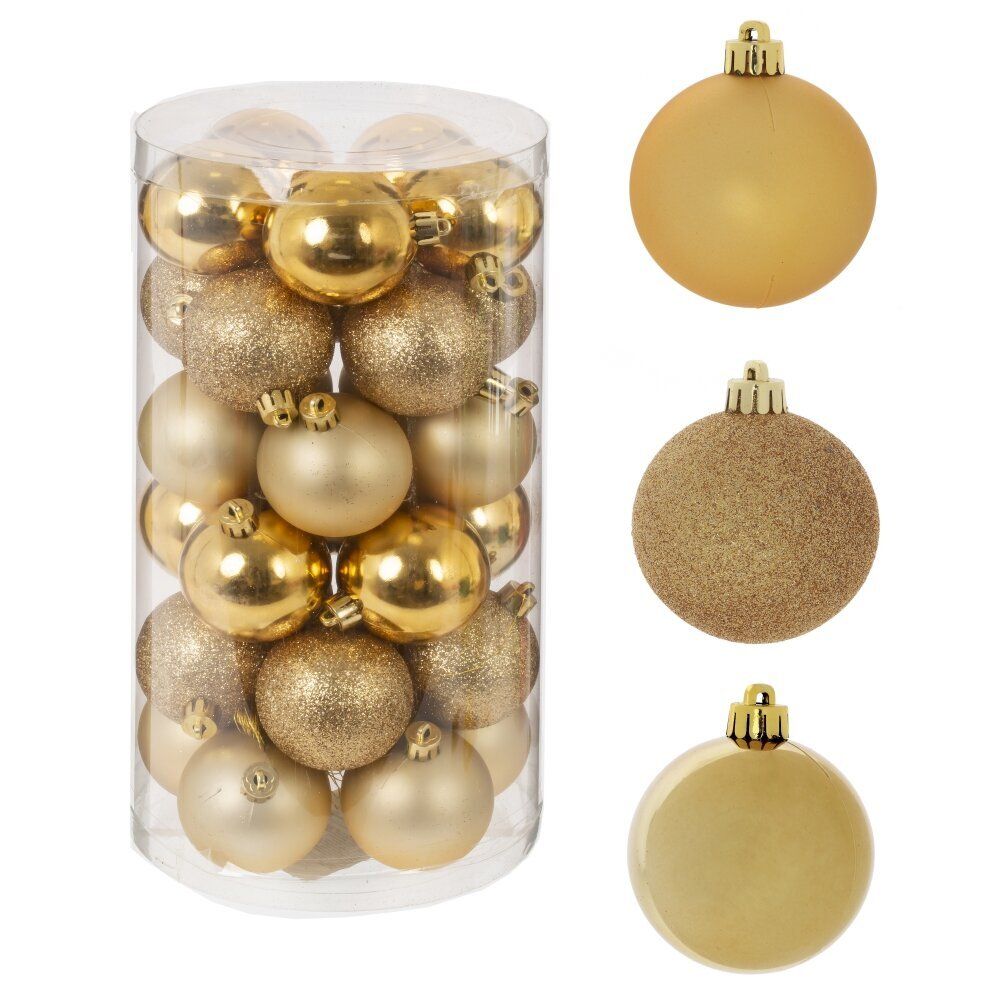 GAEM Набор из 30шт Украшение новогоднее "Шар", D 5 см, L13,5 W13,5 H26 см