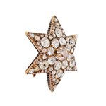 Брошь «Звезда» с бриллиантами 19го века