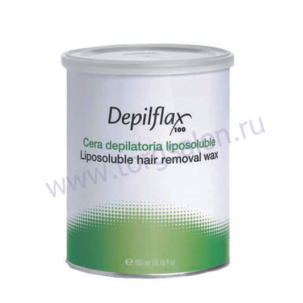 Воск в банке для депиляции Depilflax «Шоколад (какао)», 800 мл
