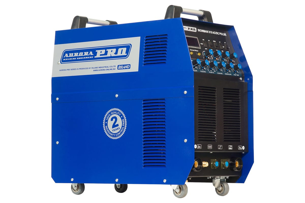 Индустриальный аппарат аргонодуговой сварки AuroraPRO IRONMAN 315 AC/DC PULSE (TIG+MMA) + аттестат НАКС 16950