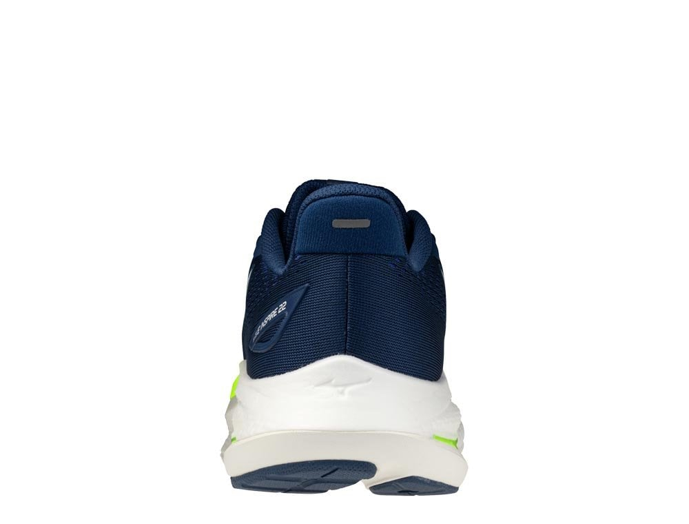 Кроссовки для бега мужские Mizuno Wave Inspire 22 M Черно-Лайм