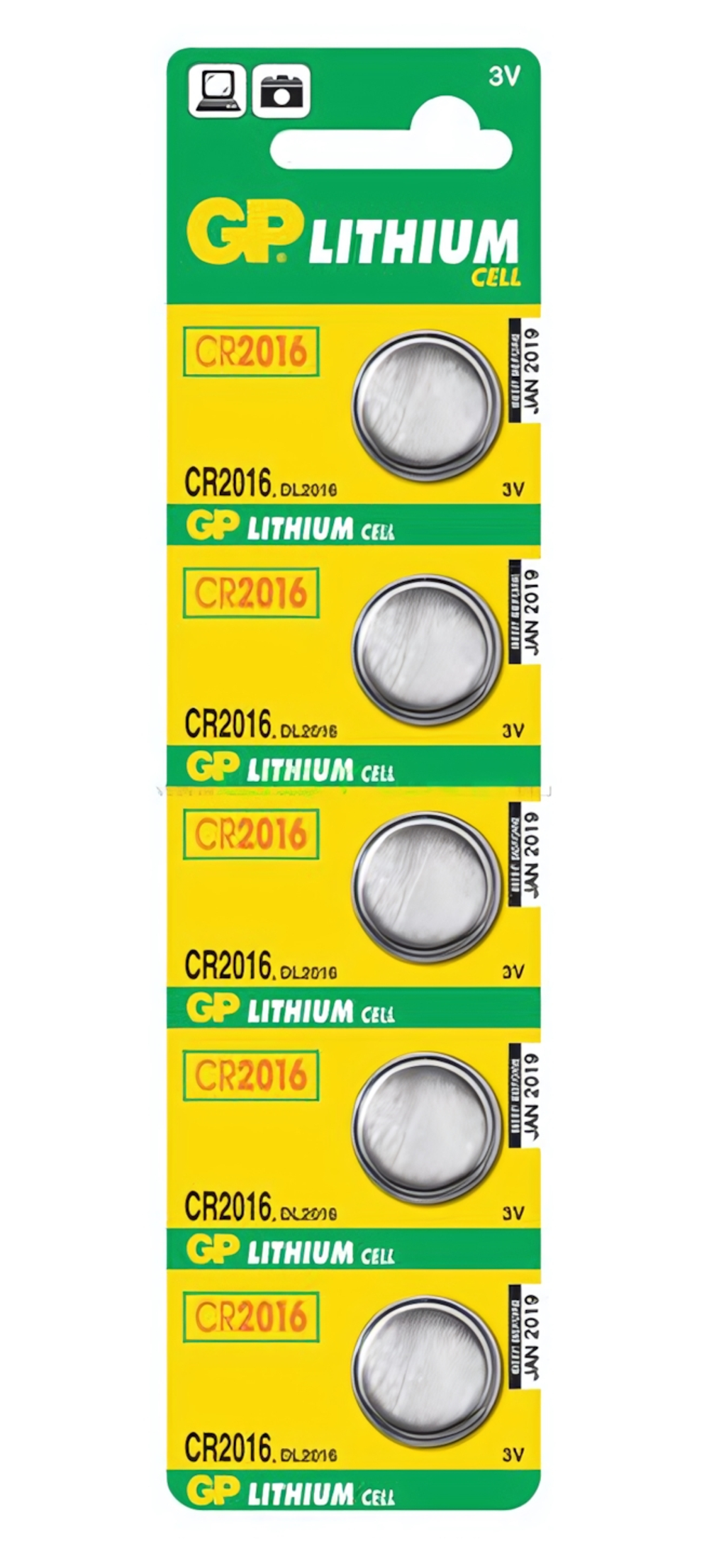 Элемент питания GP CR2016 BL/5
