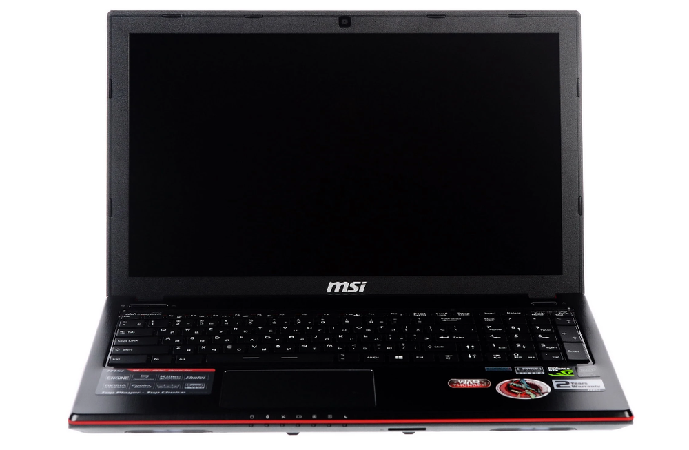 15.6` Ноутбук MSI GE60 2PL Apache (1920x1080, Intel Core i5-4210H, RAM 4ГБ, SSD 128ГБ, Nvidia GeForce GTX 850M, Windows 10 Pro)