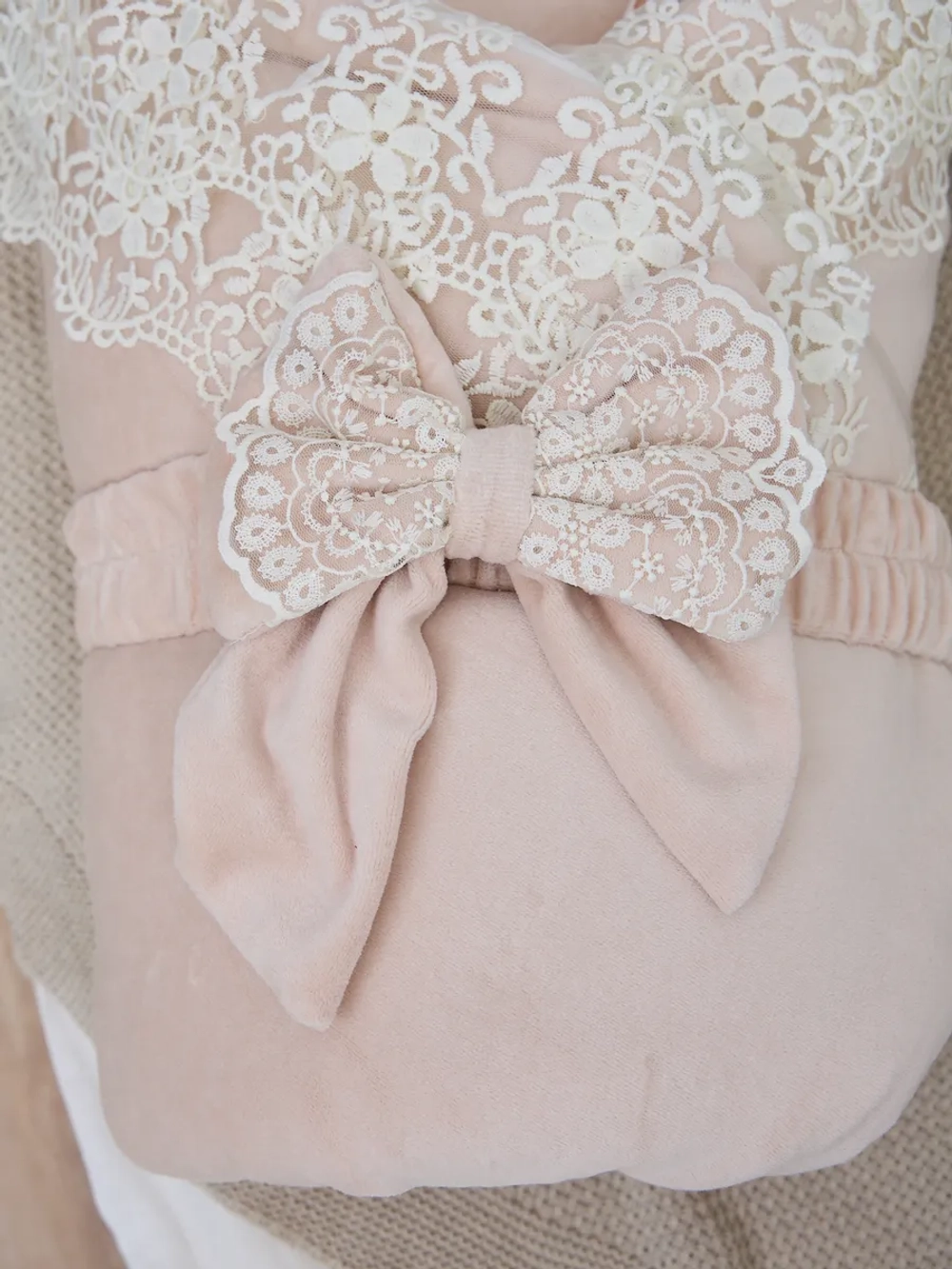 Конверт на выписку зима для новорожденных девочек