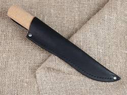 Рыбацкий нож "Поплавок", сталь 65х13, рукоять пробковое дерево