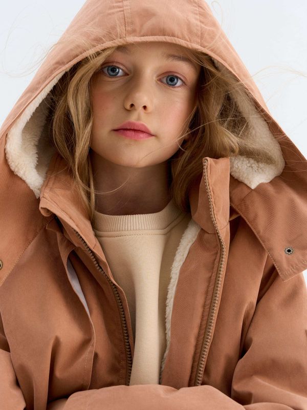 Парка демисезонная на меху 