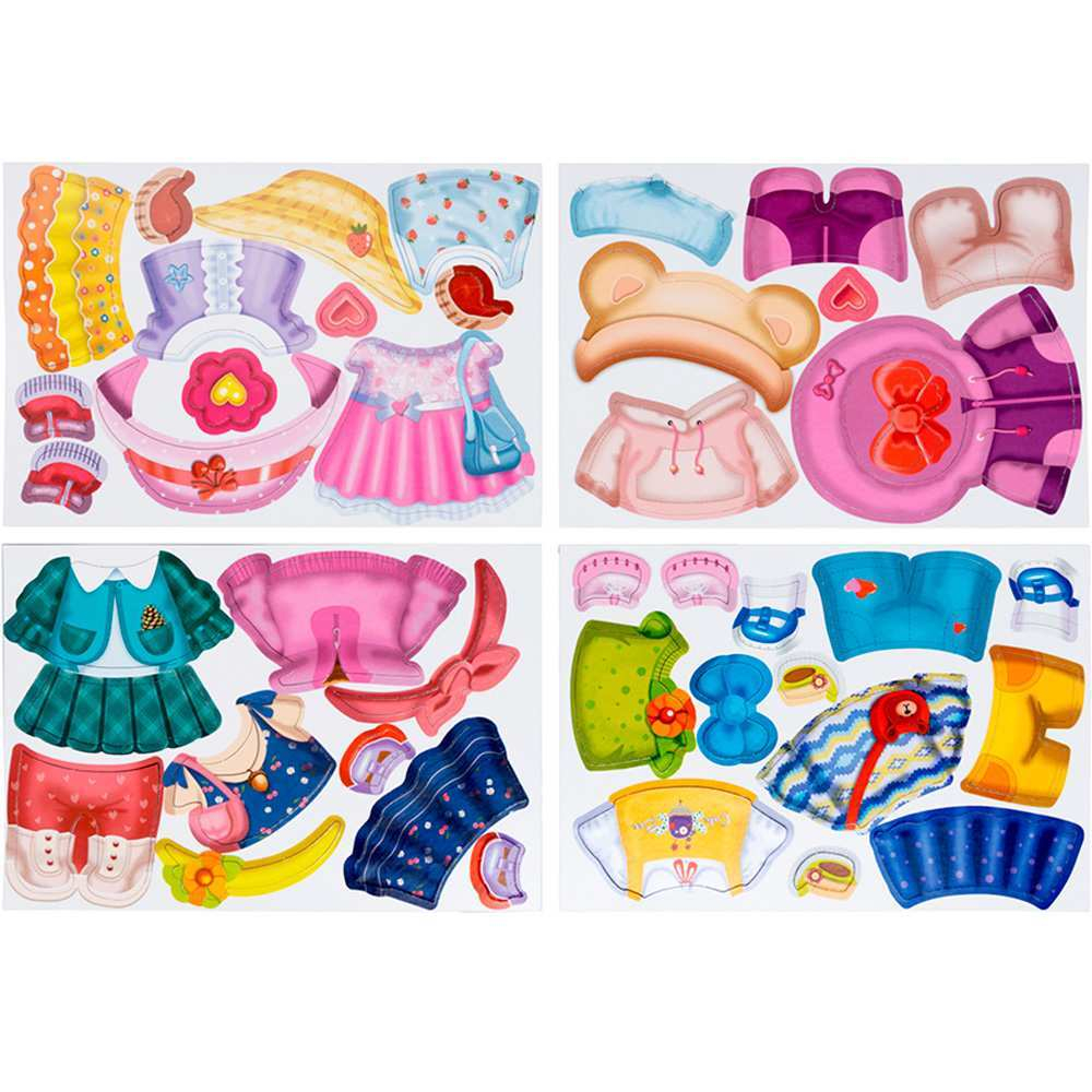 Игра Магнитные истории Одевашки. Модная девчонка. Мишка-малышка 05725