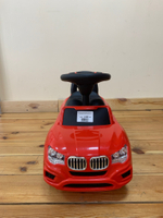 84583/Каталка-автомобиль "SuperCar" -5 со звуковым сигналом (красная)/5