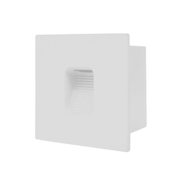 Уличный настенный светильник LED 1W 4000K SL9501.541.01 белый Visano ST-Luce