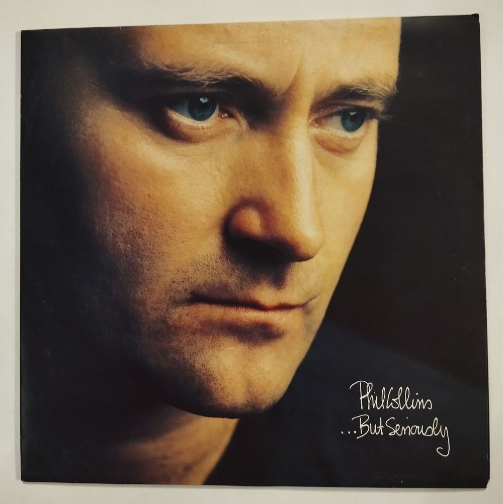 Винтажная виниловая пластинка LP Phil Collins But Seriously (UK 1989)