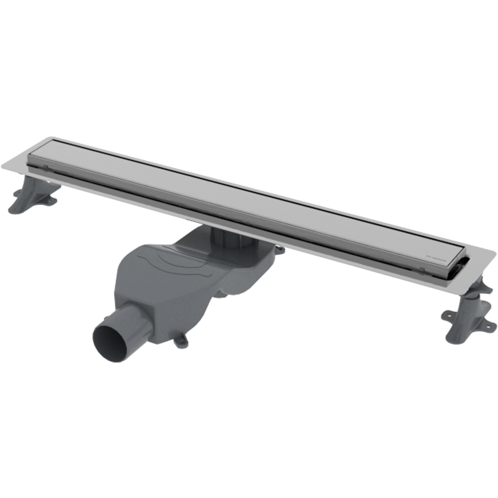 Душевой лоток Boheme Premium Linear 982-80-CR нержавеющая сталь