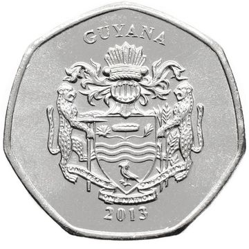 10 долларов 2013 Гайана