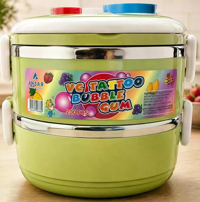 Жев.резинка Каструля сагыз (Lunch box) 200шт 1*12