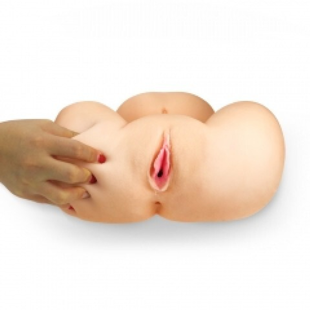 Суперреалистичная вагина с анусом Lovetoy Fuck me bare