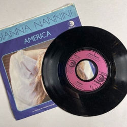 Винтажная виниловая пластинка LP Gianna Nannini America (Germany 1979) 7 дюймов, 45 RPM, Single