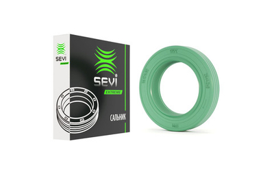 Сальник коленчатого вала передний (FPM) для а/м DAEWOO,NEXIA,ESPERO,CIELO "СЭВИ-ЭКСТРИМ"