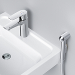 Смеситель для раковины с гигиеническим душем AM.PM Gem F90A03000