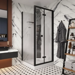 Душевая кабина Ceruttispa (ЧеруттиСпа) BELLA90B, с низким поддоном, 90x90x225