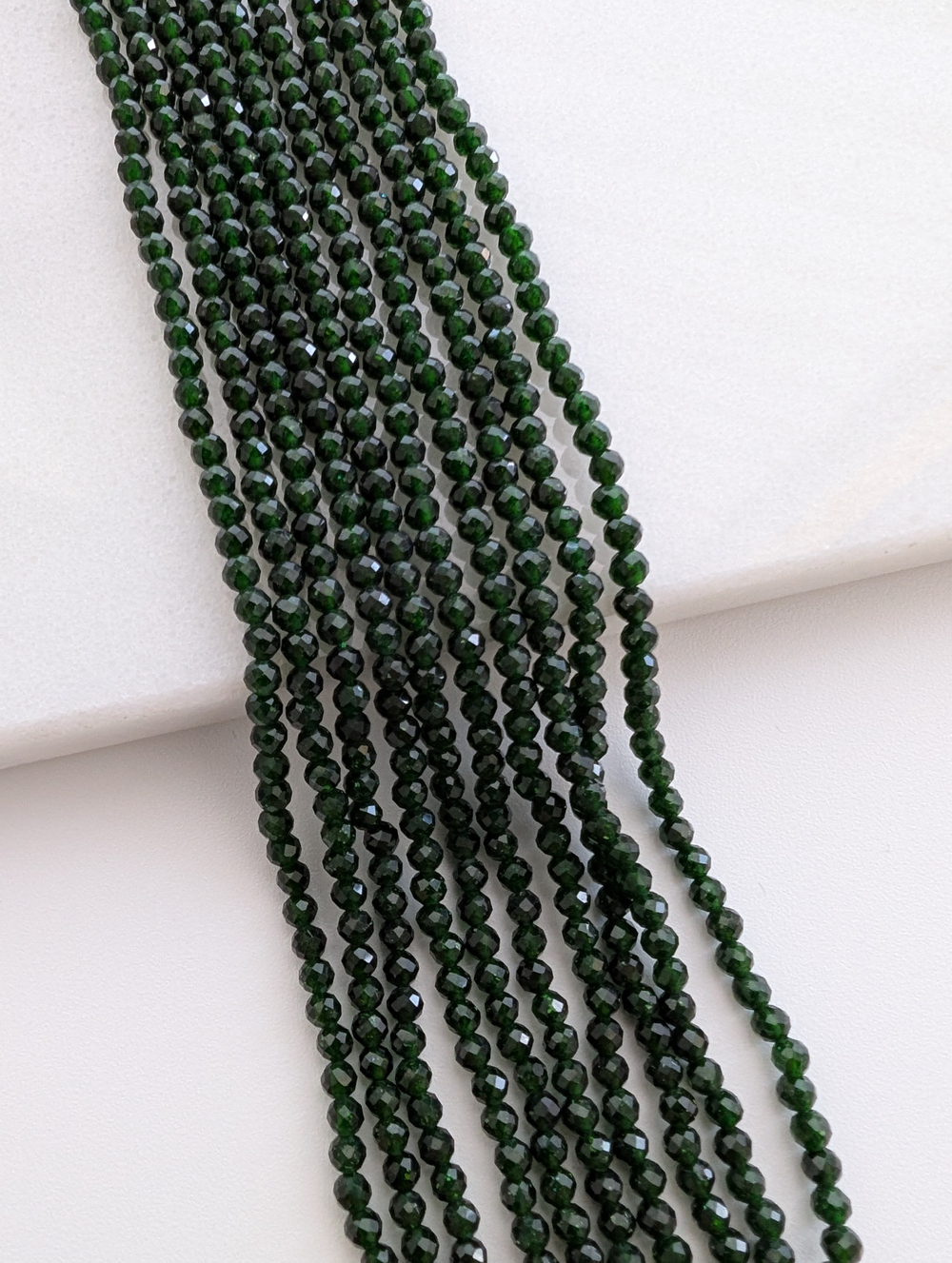 Авантюриновое стекло (имитация) шар в огранке 3мм