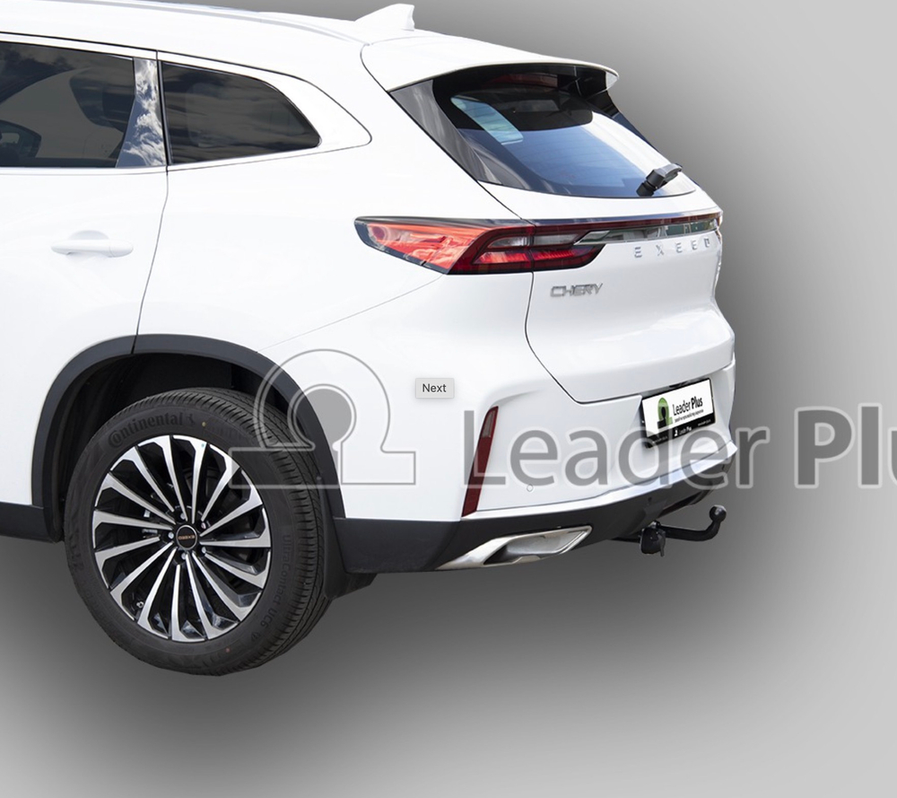 Фаркоп Лидер-плюс для Exeed TXL M32T 2021-, CheryExeed TXL M32T 2020-2021 без снятия и выреза бампера. Нагрузки: 1500/75 кг, (без электрики в комплекте) - C108-A
