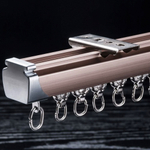 Карниз для штор, алюминиевый, потолочный и настенный монтаж