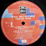 Paul McCartney / Tug Of War (LP)