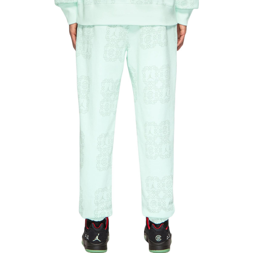 Jordan x CLOT Jade Fleece Sweatpants Light Green, DO0010-394
