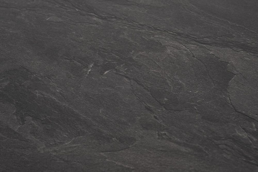 "Малага" обеденный стол из HPL 90х90см, цвет "серый гранит", каркас черный