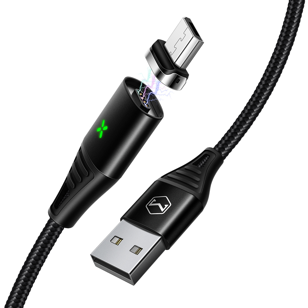 USB cable micro 1,2m магнитный (CA-6520) Mcdodo 4,0А Black