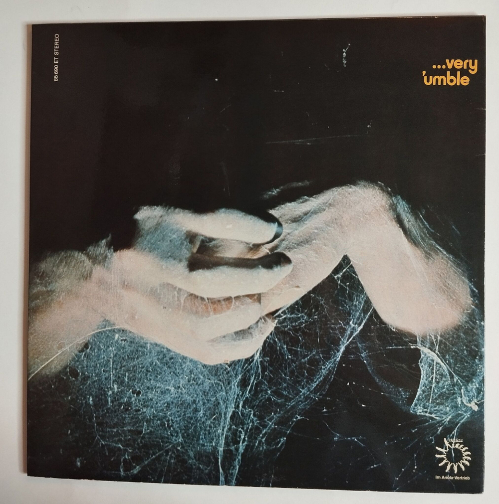 Винтажная виниловая пластинка LP Uriah Heep Very Eavy Very Umble (Germany 1976)