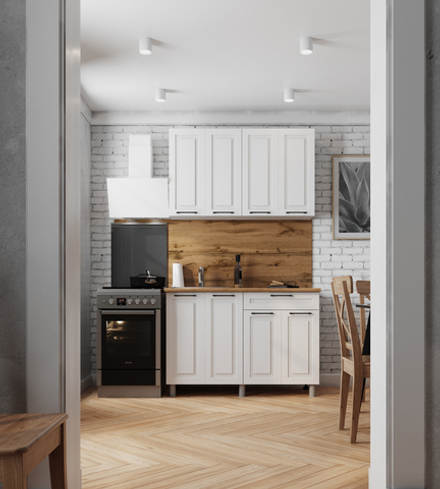 Кухня АЛИКАНТЕ готовое решение 1,2м