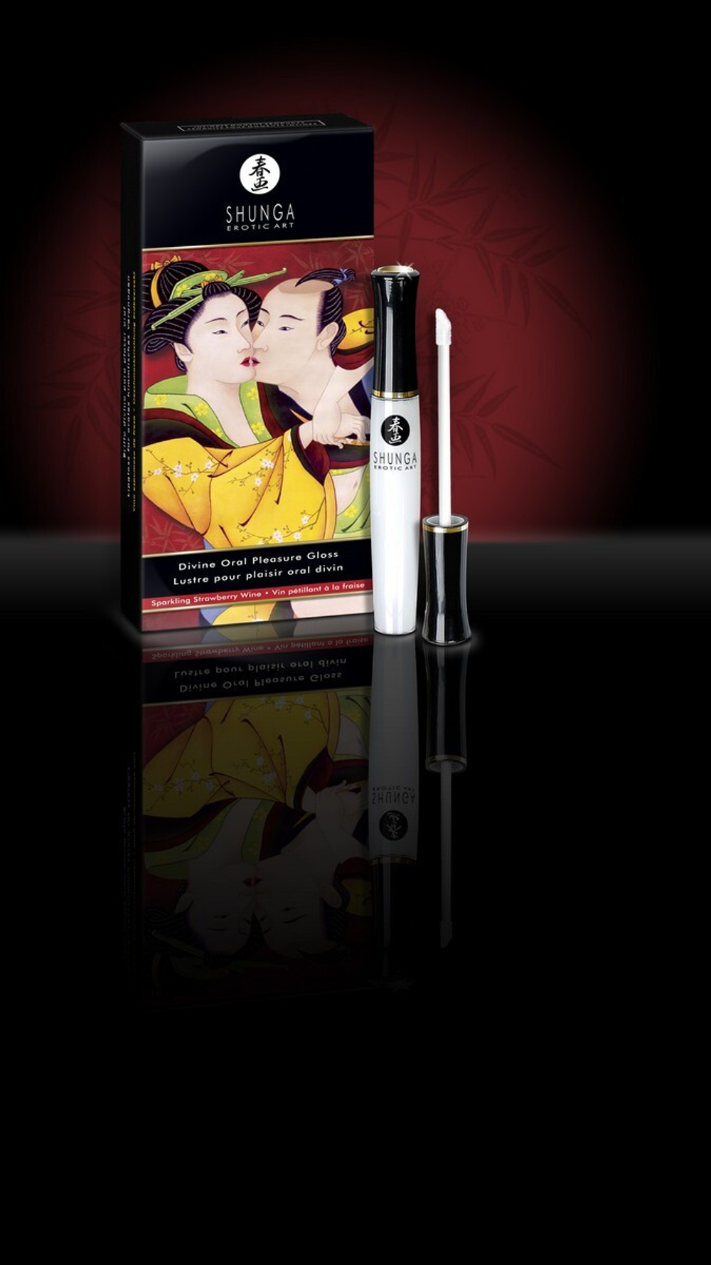 Блеск для губ Божественное удовольствие Клубника и шампанское 10 мл