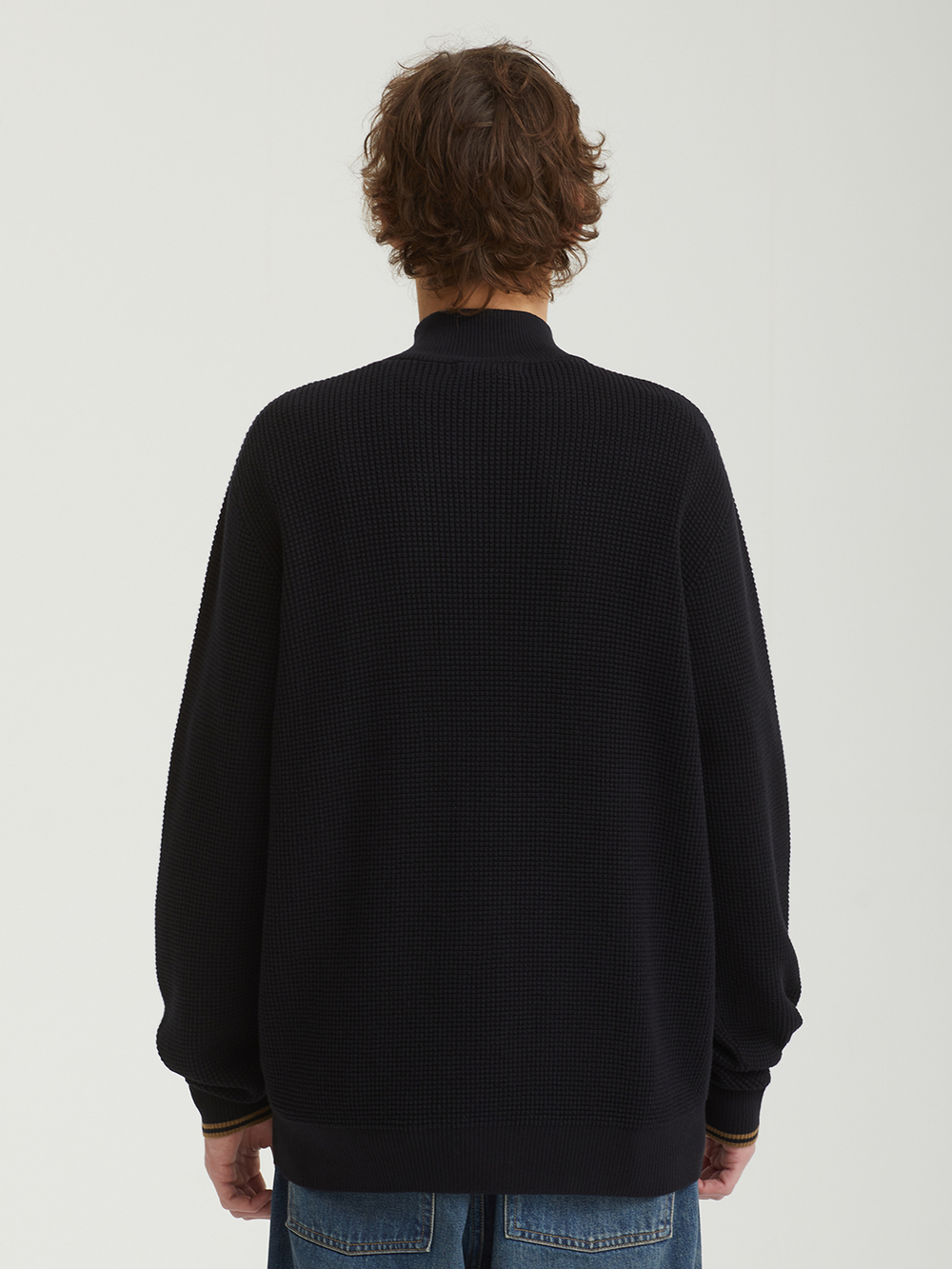 Мужской Свитер Waffle Stitch