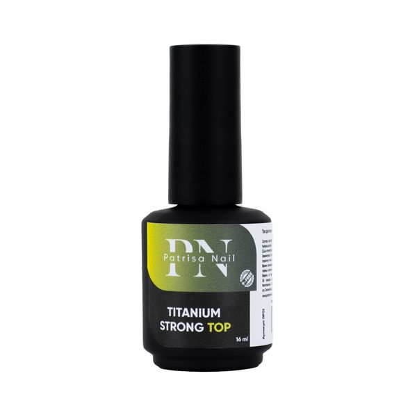 Patrisa Nail, Топ-гель без липкого слоя Titanium Strong Тоp 16 мл