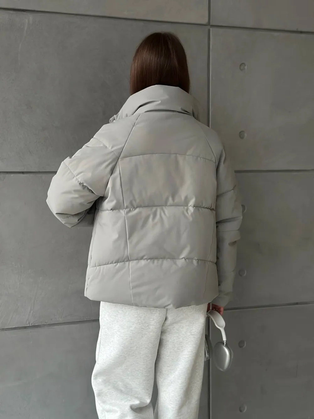 Куртка осенняя короткая без капюшона