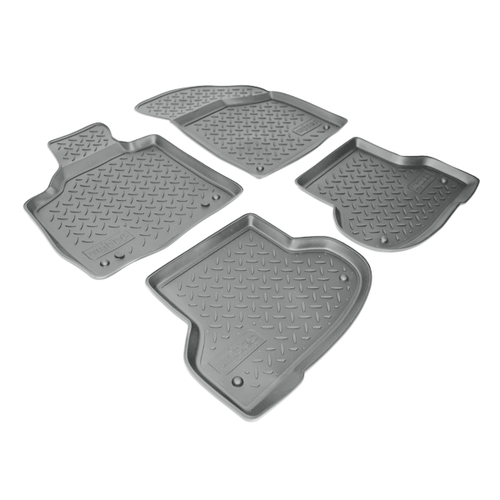 Ковры в салон Norplast/Unidec для Audi A3 в кузове 8P1 (2007-2012), Серый, арт.NPL-Po-05-01-G
