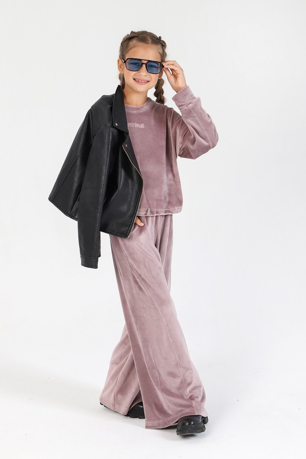 Костюм для девочки Вита-2 Виотекс КАПУЧИНО