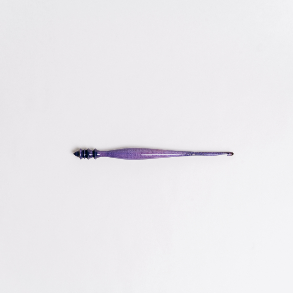 Деревянный крючок для вязания из древесины клена 4 мм. K339