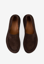 Лоферы // Ivana // Chocolate // Suede